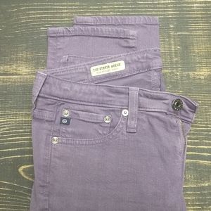 AG Adriano Goldschmied | Purple Jeggings